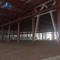 Structure en acier modulaire pour portique, entrepôt industriel préfabriqué, bâtiment métallique, fournisseur sur mesure
