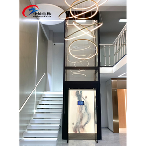Ascenseur externe de maison de 6 personnes Ascenseur Ascenseur de traction de maison de 3 étages Ascenseur commercial <span class=keywords><strong>pour</strong></span> appartement - Product Image 5
