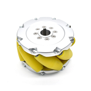 Roues AGV de 6 pouces, charge utile de 300 kg, roues industrielles robustes, roues robotiques en polyuréthane, roue de 152 mm, roues <span class=keywords><strong>Mecanum</strong></span> de 6 pouces - Product Image 2