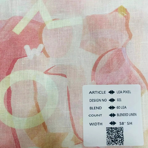 Forro Interior de Mezcla de Lino y Algodón Transpirable de Primera Calidad con Acabado Ultrasuave, Comodidad Avanzada para la Absorción de la Humedad - Product Image 1