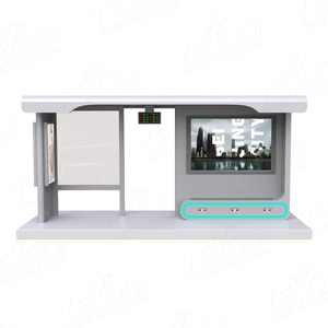 <span class=keywords><strong>Prefab</strong></span> xe buýt nơi trú ẩn ngoài trời thép trạm xe buýt với moupi - Product Image 2