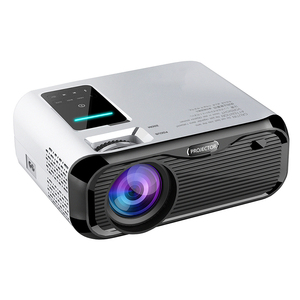 Proiettore multimediale Wireless 1080p grande schermo apparecchiature di presentazione TV in testa - Product Image 5