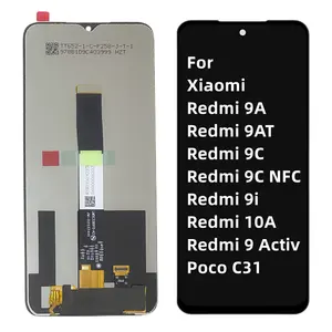 Factory wholesale For Xiaomi Redmi 9A 9AT 9C NFC 9i 10A 9 Activ Poco C31 LCD Display Touch Screen for Redmi 9A