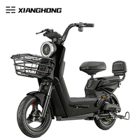 Tire de 14 pouces 350W 48V vélo de route électrique Vélo électrique pour adultes Scooter électrique au lithium