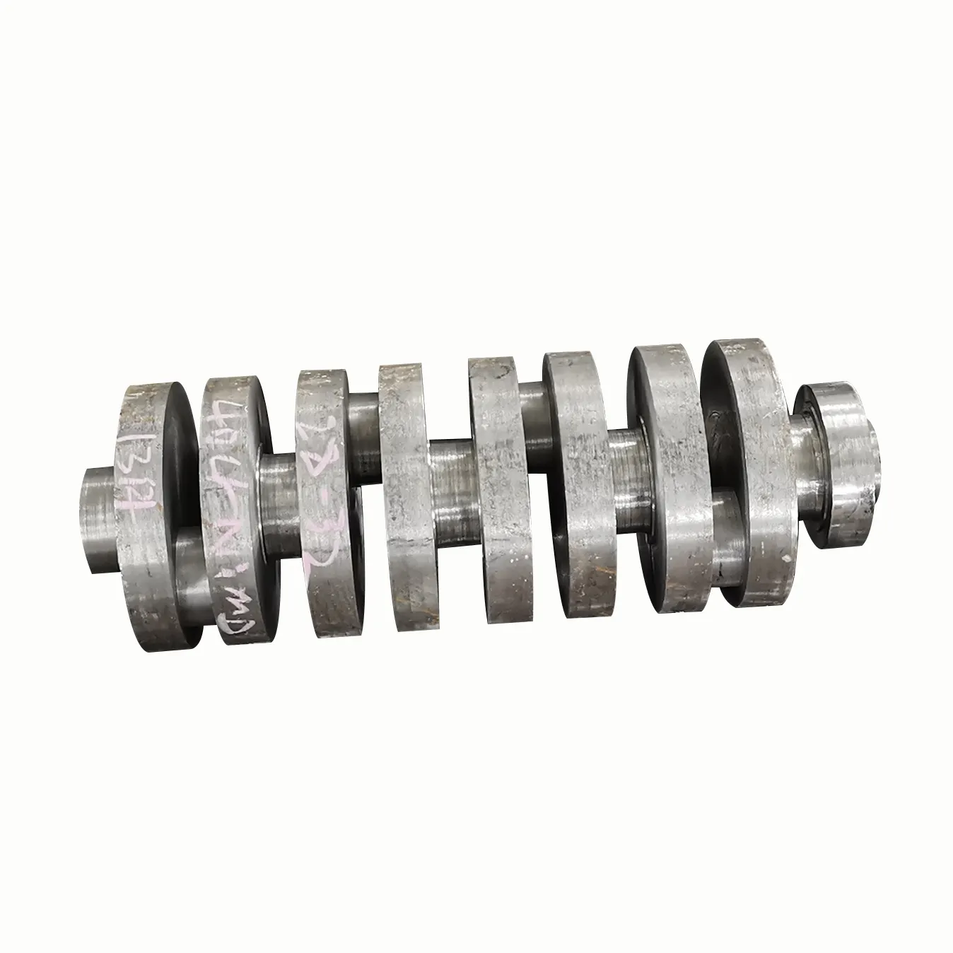 SPT OEM custom CNC machining high strength metal steel product induction harden Sprocket driving shaft crank