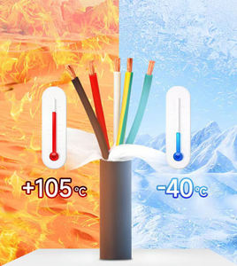 Câble de commande flexible en cuivre TRVV, isolé en PVC, multiconducteurs, indice de protection IP67, pour lignes de production automatisées et applications robotiques - Product Image 3