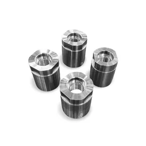 Kepala piston mesin injeksi, mesin cetak, kepala piston aluminium, ujung Plunger, injeksi cair