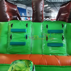 Chateau gonflable kids party bounce <b>house</b> commercial grade <b>inflatable</b> panda bouncer with slide combo - Product Image 5