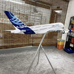แบบจำลอง<span class=keywords><strong>เครื่องบิน</strong></span><span class=keywords><strong>แอร์</strong></span><span class=keywords><strong>บัส</strong></span> A380 สเกล 1:50 - วัสดุเรซิ่น ของตกแต่งจัดแสดงขนาดใหญ่ - Product Image 1