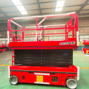 Hydraulic Double Lift <b>Table</b> Scissor Aerial <b>Working</b> Platform Electric Lift Good Price - Product Image 6