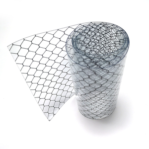 ALLESD Rideau antistatique alvéolé de qualité supérieure pour salle blanche, Rideau grille ESD, Rideau PVC ESD - Product Image 2