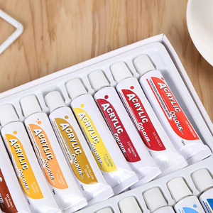 Set di Colori Acrilici Non Tossici all'Ingrosso, 24 Tubetti di Acquerello - Product Image 5