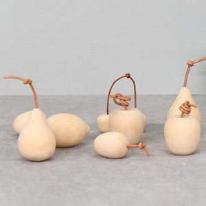 Nuovo prodotto giocattolo in legno personalizzato frutta ciliegia artigianato per il disegno fai da te - Product Image 4