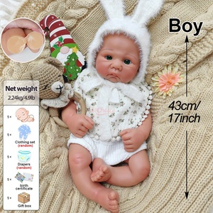 ตุ๊กตาซิลิโคนรีบอร์นเด็กแรกเกิด 17 นิ้ว รุ่นเชอรูบ น่ารัก น่าหลงใหล - Product Image 2