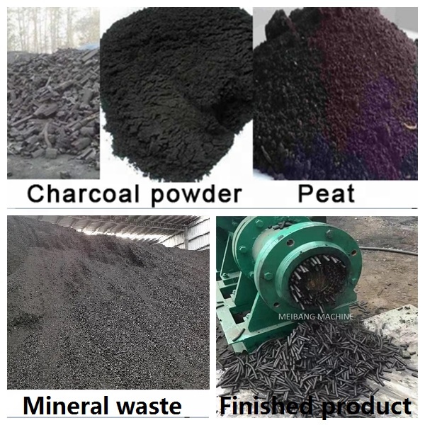 sawdust briquette charcoal making machine