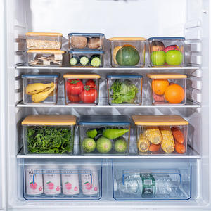 กล่องเก็บอาหาร Shengleju ความจุขนาดใหญ่ ภาชนะซีล PET สำหรับตู้เย็น รักษาความสด - Product Image 4