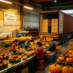 Nouvelle Guirlande Décorative Murale d'Intérieur 2026, Faite à la Main, Écologique, Moderne, en Plastique, pour Halloween et Noël, avec Ruban Doré - Product Image 6