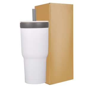 Gobelet <span class=keywords><strong>double</strong></span> usage 30 oz en acier inoxydable avec gobelet intérieur en <span class=keywords><strong>verre</strong></span> amovible et design de manchon pour gobelet à café - Product Image 4