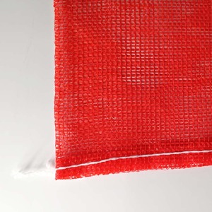 duty plastic red color mesh <b>bag</b> storage onion <b>bag</b> circular pp size custom fruits package mesh sack 15kg - Product Image 6