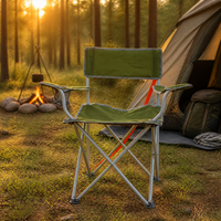 Chaise de camping pliante portable et légère de haute qualité pour la randonnée, les voyages, la plage et les pique-niques – Vente en gros usine