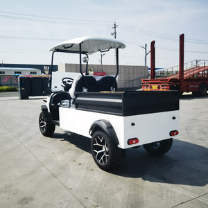 Voiturette de golf électrique 2 places 72V avec bac de chargement et châssis en acier - Product Image 3