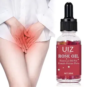 Rose Yoni Oil Organic Feminine Oil Vaginal Moisturizer For Wetness Ph Balance Feminine Deodorant Eliminates Odor