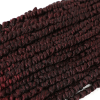 Extensions de cheveux tressées bicolores en fibre synthétique ombrée pour femmes vendeur en gros bon marché pour les cheveux tressés au crochet de printemps