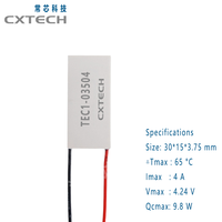 Unité de refroidissement thermoélectrique TEC1-03504, système de refroidissement thermoélectrique, module de plaque Peltier TEC