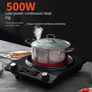 Table de cuisson à induction concave, prête à frire, 3500W, étanche, affichage numérique, norme américaine 110V, commande tactile anglaise, température fixe, usage commercial - Product Image 2