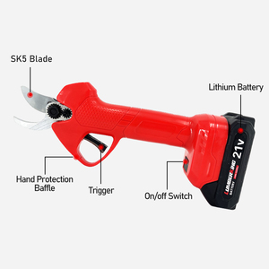 Cisailles électriques efficaces 21v sans fil avec batterie longue durée et opération facile d'une seule main - Product Image 4