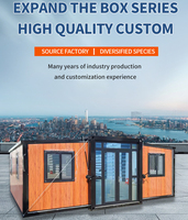 Maison préfabriquée modulaire portable pliable de type Hobbit à 5 chambres, 5000 pieds carrés, pour bureau, Brunei Darussalam