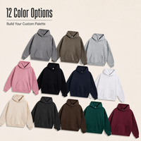 Sweat-shirts unisexes en molleton épais de haute qualité, impression en relief, coupe ample, personnalisables pour homme