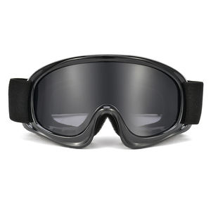 घौझोउ कारखाने की गुणवत्ता वाली बाइक गोगल्स एवी बच्चों युवा पीसी ब्लैक फ्रेम मोटोक्रॉस गोगल्स यूव सुरक्षा मोटरसाइकिल गोगल्स - Product Image 1
