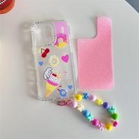 Para Oppo REALME C67 4G/C55 pulsera de cadena fundas para fundas de teléfono celular impresión UV patrón personalizado funda de espacio