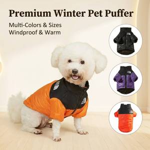 Vêtements <span class=keywords><strong>pour</strong></span> chiens de créateurs très demandés, style sport printemps, manteau en coton avec motif visage de <span class=keywords><strong>chien</strong></span>, <span class=keywords><strong>doudoune</strong></span> en polyester <span class=keywords><strong>pour</strong></span> l'hiver - Product Image 1