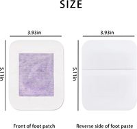 Patchs Détoxifiants pour les Pieds aux Herbes Chinoises en Gros, Certifiés CE, Vente Chaude, Qualité Médicale, Herbes Naturelles, Nettoyage en Profondeur, Direct Usine