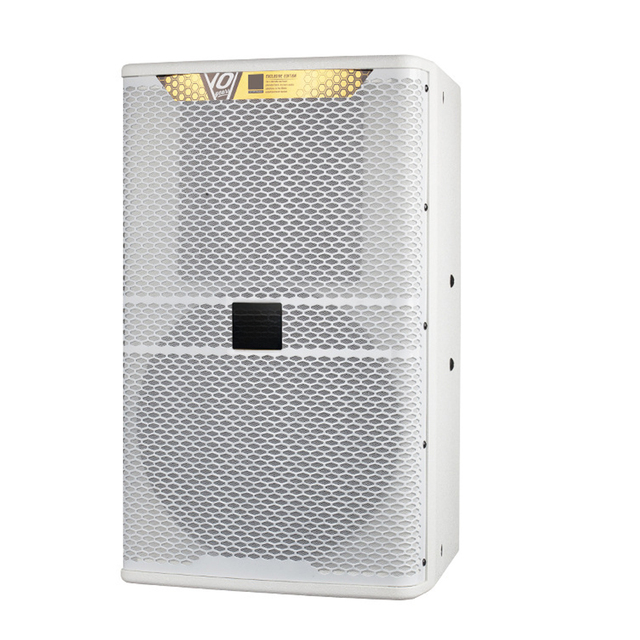 KP4012 Line Array System Stereo Passive 2-way 12-inch Monitor Speakers 8 Ohm AC Powered Plastic Metal Shell 350W Reverse