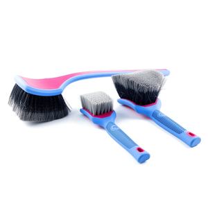 <span class=keywords><strong>Cepillo</strong></span> de limpieza de ruedas y neumáticos de mango largo TB-L002, cerdas onduladas de doble punta, mango de PP+TPR, diseño <span class=keywords><strong>que</strong></span> facilita el trabajo de 19.7 pulgadas - Product Image 6