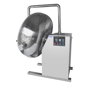 Machine de recouvrement automatique électrique de 50, 100, 200, 400, 600, 800, 1000 L pour bonbons, sucre, cacahuètes, chocolat, amandes et noix - Product Image 1