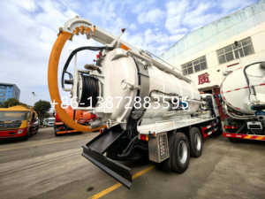 Camión cisterna de <span class=keywords><strong>alcantarillado</strong></span> de 20000 litros, camión tanque séptico de <span class=keywords><strong>alcantarillado</strong></span> vacío de succión más vacío, gran oferta - Product Image 5