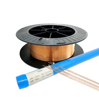 Fil en alliage de cuivre ERCu/S201 pour soudage, certifié AWS 5.7, diamètre 0.8-5.0mm, déox-cuivre, toutes tailles