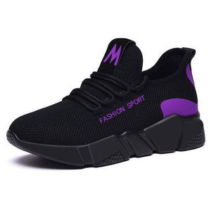 Zapatos <span class=keywords><strong>para</strong></span> caminar con suela gruesa <span class=keywords><strong>para</strong></span> <span class=keywords><strong>mujer</strong></span>, zapatillas deportivas <span class=keywords><strong>para</strong></span> correr, zapatillas ligeras <span class=keywords><strong>para</strong></span> gimnasio, <span class=keywords><strong>para</strong></span> <span class=keywords><strong>mujer</strong></span> mayor, zapatillas informales <span class=keywords><strong>para</strong></span> correr, envío directo - Product Image 1