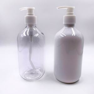 Hot 200 300 400 500 ml 16oz PET <b>Plastic</b> Cosmetic Lotion Soap Gel Shampoo Pump Bottle for Body Milk Lotion Moisturizer Skin Cream - Product Image 1