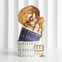 Tube de baignoire de conteneur d'emballage de dessert jetable écologique de qualité alimentaire de logo personnalisé 8oz tasse de papier de crème glacée de yaourt avec couvercle
