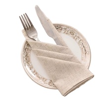 Ensemble de nappes et sets de table en coton, lin et polyester pour la décoration de table, cuisine, salle à manger, comptoir de bar, restaurant, mariage, vente en gros