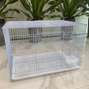 Jaula colgante de aluminio para baño de aves, soporte de decoración para casa de amor, nido para pájaros, barato