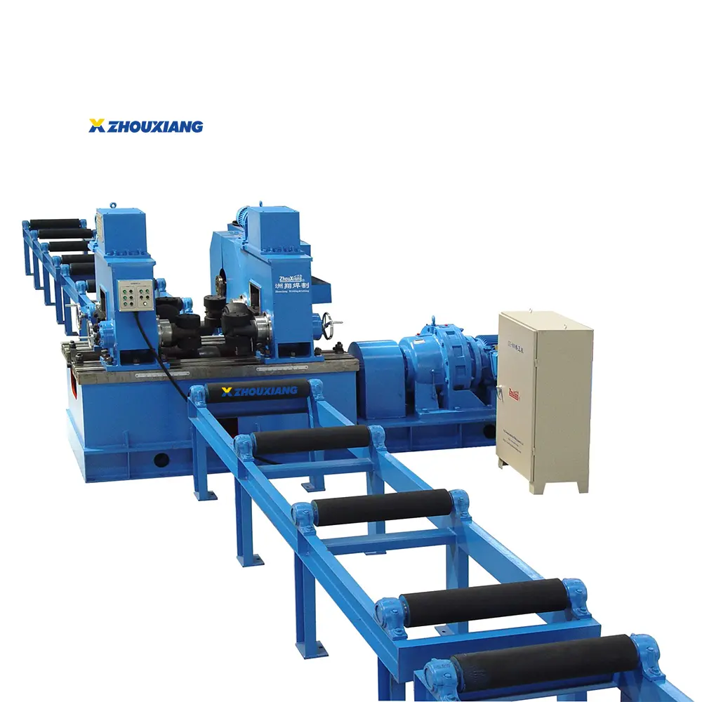 Zhouxiang Automatic Metal H-Beam Flange Straightening Machine For Steel Structure