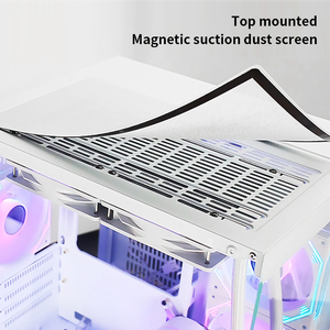 Snomwan 004 Lưu Trữ Master Trường Hợp M-ATX Máy Tính Trường Hợp Giữa Tháp Với USB 3.0 3.5-HDD * 1 2.5-SSD * 2 240Mm Hỗ trợ Phía Trước - Product Image 5
