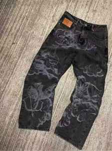 Jeans da <span class=keywords><strong>Uomo</strong></span> 2025 High Street a Vita Alta, Taglio Bootcut, Lavaggio Chiaro, Stile Europeo, Comodi e Slim per l'Estate - Product Image 5