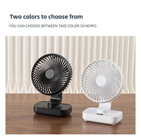 D606Y nouvelle tendance Mini Rechargeable automatique tête secouant ventilateur pratique bureau charge Portable refroidissement par Air pour hôtel en plein air